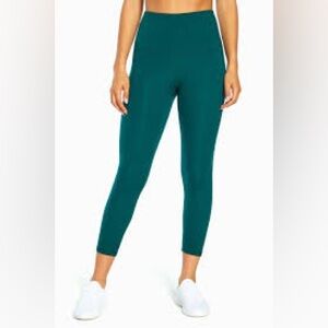 Zobha Botanical Garden Easy Endurance Capri Leggings, NWT, Large
